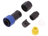 Conector Circular Mufă Tată 4 PIN fără Contacte pe Cablu