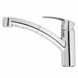 Cumpara ieftin Baterie Bucatarie Grohe Start Crom, Monocomanda, Pipa Inalta, Dus Extractabil, Cartus Ceramic 35mm, Montare Chiuveta/Blat