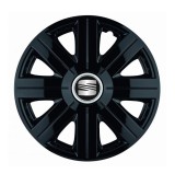 Cumpara ieftin Set 4 Capace Roti Autohelix MSA&reg;, potrivite jantelor de R16, pentru Seat, model Cosmos Negru
