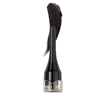 Gel-cremă pentru spr&amp;acirc;ncene cu rezistență 24 de ore Soft Black &amp;ndash; Definire foto
