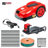 Robot de tuns gazon Raider Garden Tools 20V 2Ah cu APP, 500 m&sup2;