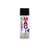 Spray vopsea aerosol Magic negru mat 004, 450 ml pentru retus si finisaj