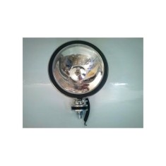 Proiector auto rotund cromat X03, 15,8 cm, pentru bec H3 12V/55W