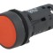 Comutator 22mm Apăsare 1 NC Roșie
