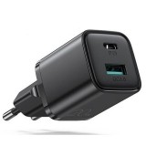 Incarcator Type-C PD20W, USB QC3.0, Fast Charging - JoyRoom (L-QP207) - Black