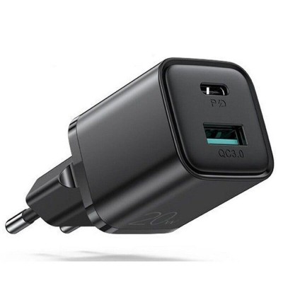 Incarcator Type-C PD20W, USB QC3.0, Fast Charging - JoyRoom (L-QP207) - Black foto