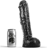 All Black-Dildou 29 cm-Silicon