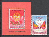 Romania.1989 Congresul pc YR.891, Nestampilat