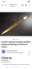 Pumnal Tuareg Berber African Vintage, Otel, Bronz, Cupru, Lemn, 41.5cm, Colectie Cutit Vanatoare