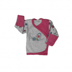 Bluza cu maneca lunga pentru fete Koala Literki 2852R-62-cm, Roz foto