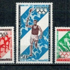 Cameroun 1971 - Jocurile Olimpice, sport, serie neuzata