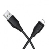 Cablu Date si Incarcare USB-A - Lightning HOCO X124, 18W, 1m, Negru