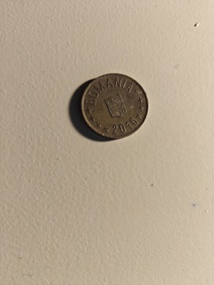 Moneda 50 bani 2016 foto