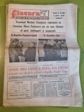 Flacara 3 aprilie 1987-interviu tudorel stoica,constructia pasajului unirii