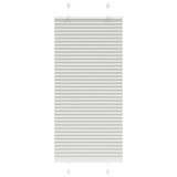 vidaXL Jaluzea plisată gri deschis 55x100 cm Lățime țesătură 54,4 cm