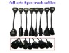 Set 8 Cabluri Adaptoare Interfata Delphi&amp;Autocom PTCamioane Si Tiruri