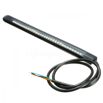 Stop LED Banda Flexibila Semnalizari MOTO cafe racer foto