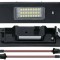 Set de 2 lampi numar LED BMW seria 1 E81, E87, F20, F21, Z4 E85, X2 F39, X4 G02, Seria 6 E63, Mini R55, R60