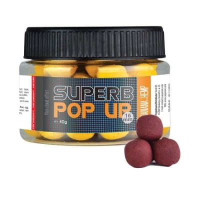 BOILIES POP UP CARP ZOOM SUPERB 16mm 40gr Hot Spice foto