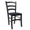 Scaun Paesana - cadru wenge - stofa S80 - albastru
