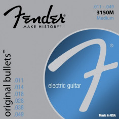 Corzi chitara electrica Fender Original Bullets 3150M Pure Nickel Bullet End 11-49