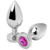 Metal Hard-Dop Anal Diamond Roz Mediu 7.62CM-Waterproof
