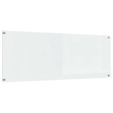 vidaXL Spate de bucătărie Transparent 110 x 40 cm sticlă securizată 42001292