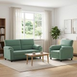 Cumpara ieftin Set de canapea 2 pcs Verde Marii Catifea