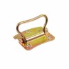 Maner metalic cu piedica pentru stupi, 8 cm, capacitate 60 kg