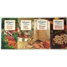 THE BON APPETIT , KITCHEN COLLECTION , SET DE 4 CARTI , 1983