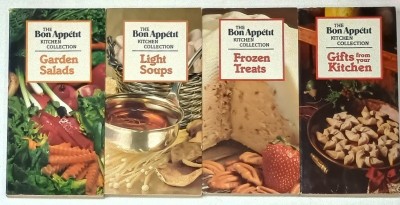 THE BON APPETIT , KITCHEN COLLECTION , SET DE 4 CARTI , 1983 foto