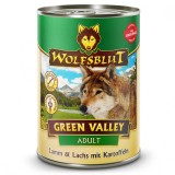 Conservă Wolfsblut Green Valley Miel &amp;amp; Somon 395 g