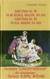 Caseta W.A. Mozart - Orchestra &quot;Concertgebouw&quot; din Amsterdam Dirijor Karl B&ouml;hm