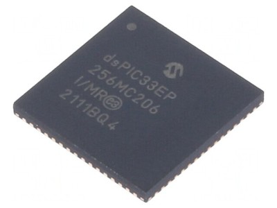 Microcontroler dsPIC 256kB 32kB SRAM QFN64 0.5mm foto