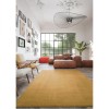 Covor Premium Belgian Model 71301-800, Marime 140 x 200 cm, Galben, Inaltime Fir 20 mm, Antialergic, Polipropilena, Living, Dormitor, Sufragerie, Biro, Balta