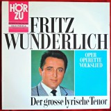 FRITZ WUNDERLICH - DER GROSSE LYRISCHE TENOR - OPER, OPERETTE, VOLKSLIED - DISC VINYL / VINIL LP, ALBUM PICK-UP