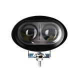 Proiector auto/moto 2LED CREE 20W, lupa 6D, 10/30V, 6000k, 1800lm, Universal