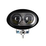 Proiector auto/moto LED, 20W, spot beam, 10/30V, 6000K, lupa 6D, Universal