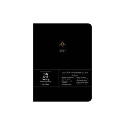 Milk and Honey 12-Month 2024 Monthly/Weekly Agenda Calendar foto
