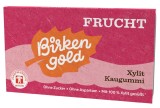 Guma de mestecat Birkengold cu fructe, 12 drajeuri, 17g, fara zahar, xilitol, vegan, naturala