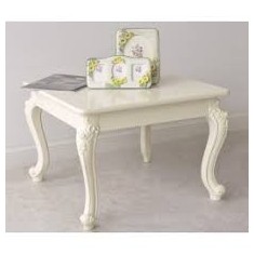 Masuta Bella 60x43x60 cm Nuanta Alb (cod 613BW)
