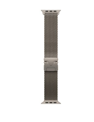 Curea smartwatch, THD, metalica, compatibila Apple Watch Ultra 49 mm, titan natural foto