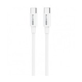 Cablu Date si Incarcare USB-C - USB-C BLUE Power BCBX19, 60W, 1m, Alb