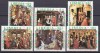 DB1 Pictura Liberia 1970 Adoratia Magilor 6 v. MNH, Nestampilat