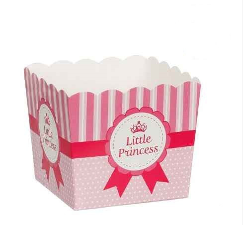 Cutii din Carton de Petrecere Little Princess 8x7x7cm - 6buc