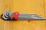 Torx Schl&uuml;ssel Set, 9-teilig, T10-T50, Stiftschl&uuml;ssel Torx, Yato, manipulationssicher