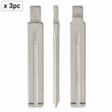 Set 3 lame cheie auto 108# HY22 pentru Hyundai Verna