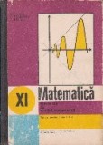 Matematica. Elemente de analiza matematica. Manual pentru clasa a-XI-a (Editie 1984)