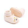 Botosei ivoire cu ciorapel - Kitty (Marime Disponibila: 6-9 luni (Marimea 19, Superbaby