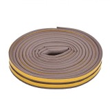 Bandă Izolatoare Ferestre, EPDM, 6m x 9mm, Maro, Oem